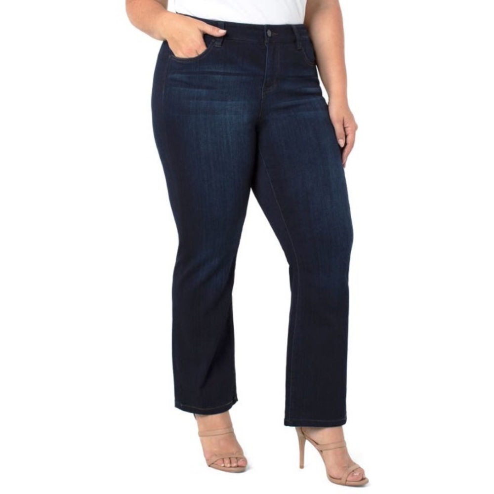 Liverpool dark wash bootcut jeans